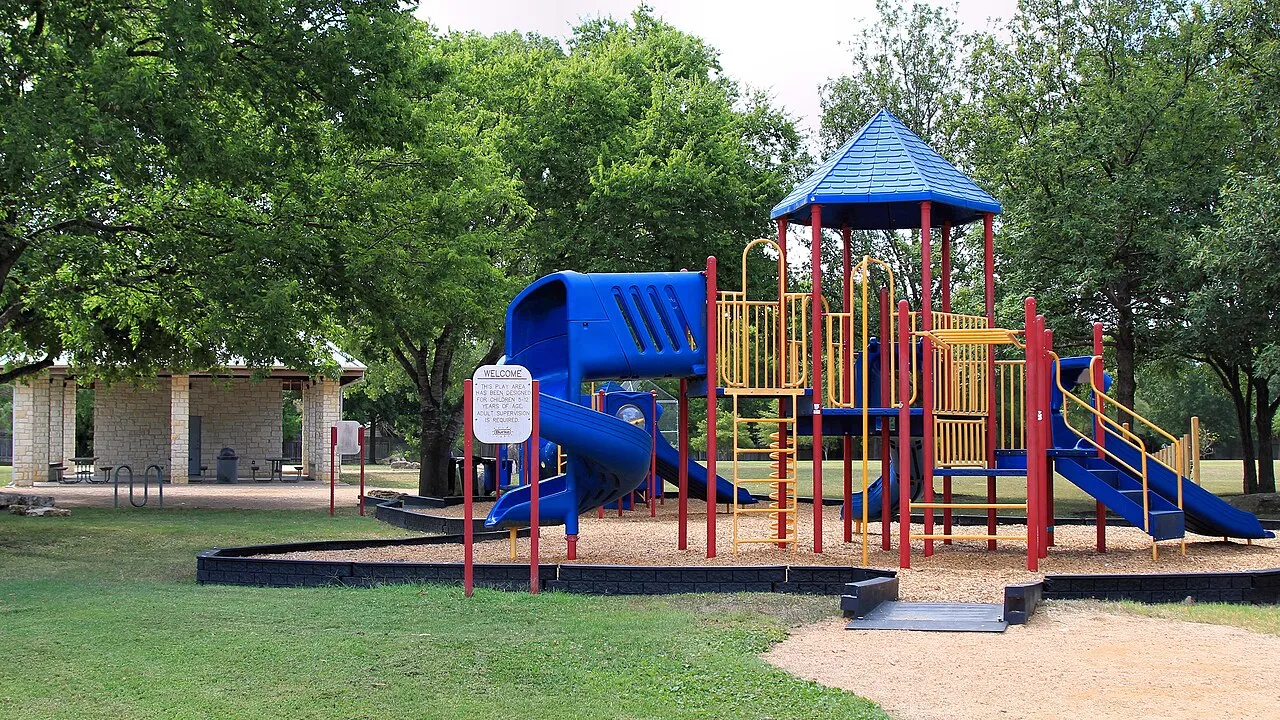 Playscape Greenbrier Park Austin Texas 2022