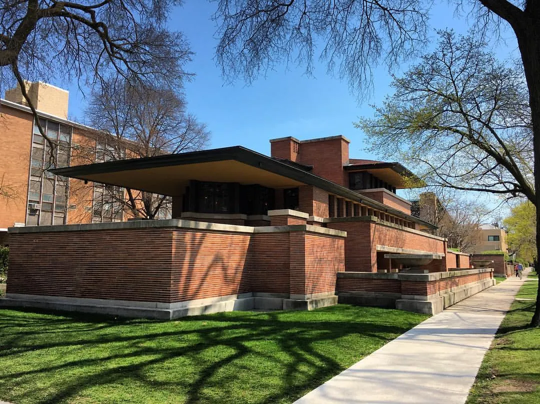 La prairie house de -franklloydwright -chicago -robiehouse (33934116221)