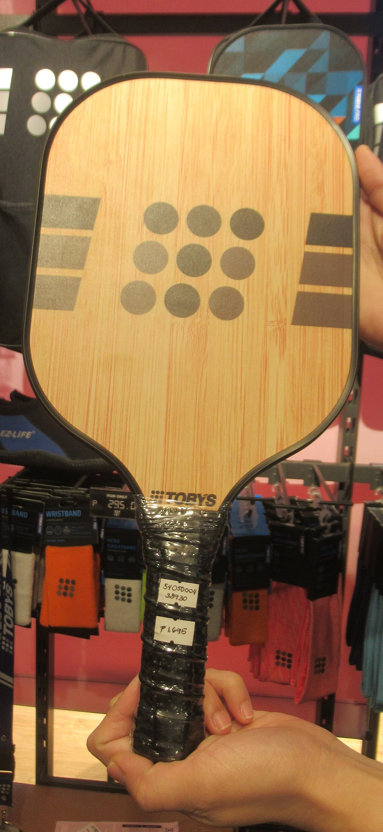 Pickleball one paddle3. Reference photograph; not represented as the Miami story venue or its named subjects..