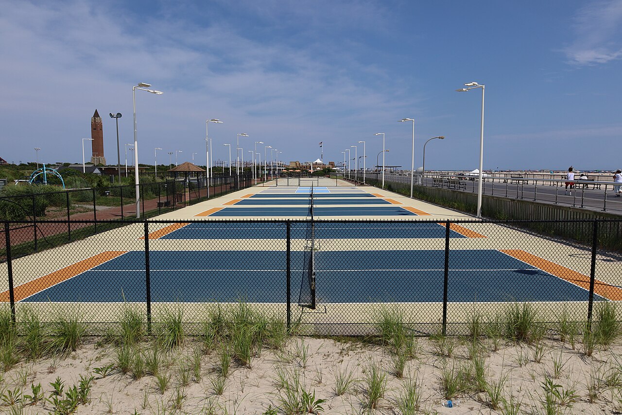 Jones Beach West Games Area in New York in 2021. Reference photograph; not represented as the Miami story venue or its named subjects..