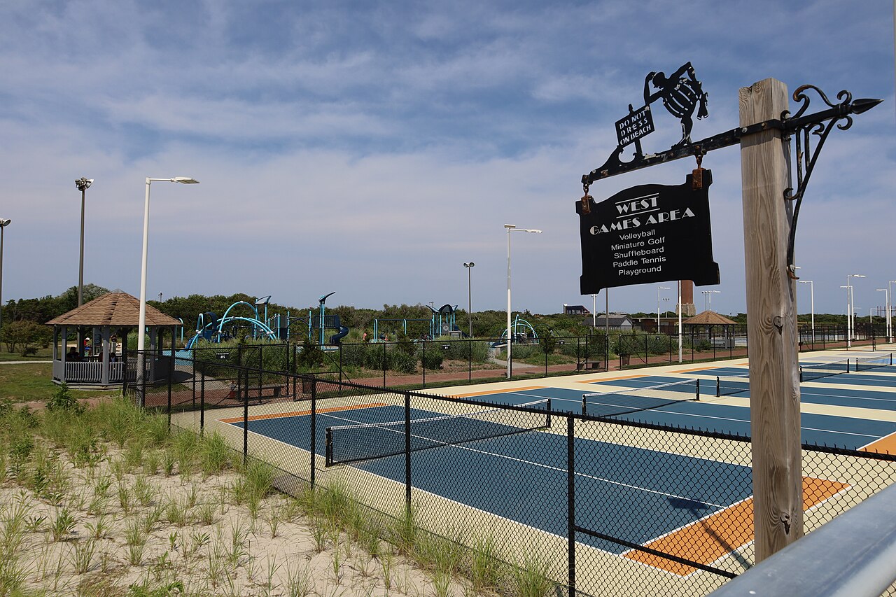 Jones Beach West Games Area in New York in 2021. Reference photograph; not represented as the Miami story venue or its named subjects..